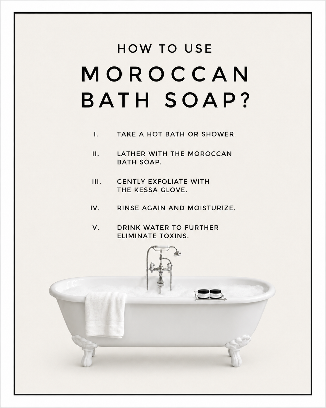 Moroccan Bath Soap